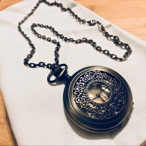 Pocket watch necklace